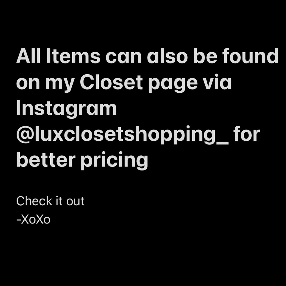@Luxclosetshopping__
